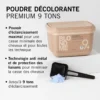 Blonde Me Poudre Décolorante Premium 9+ 450gr 6 poudre decolorante premium performance 9 2