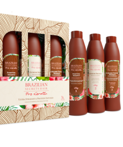 Home 7 Brazilian Secrets Hair Pro Keratin Kit Extreme Protein 3X1L