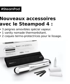 Alternative view of SteamPod 4.0 lisseur boucleur vapeur professionnel