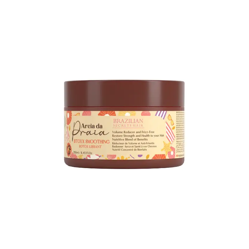 Brazilian Secrets Hair Areia da Praia Btoxx Lissage 250 ML 1 Brazilian Secrets Hair Areia da Praia Btoxx Lissage 250 ML