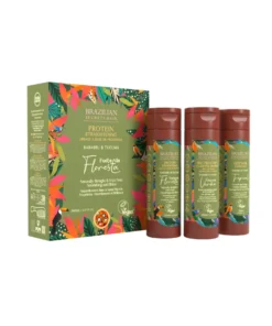 Força da Floresta kit de Lissage à la Protéine Végane 360ML